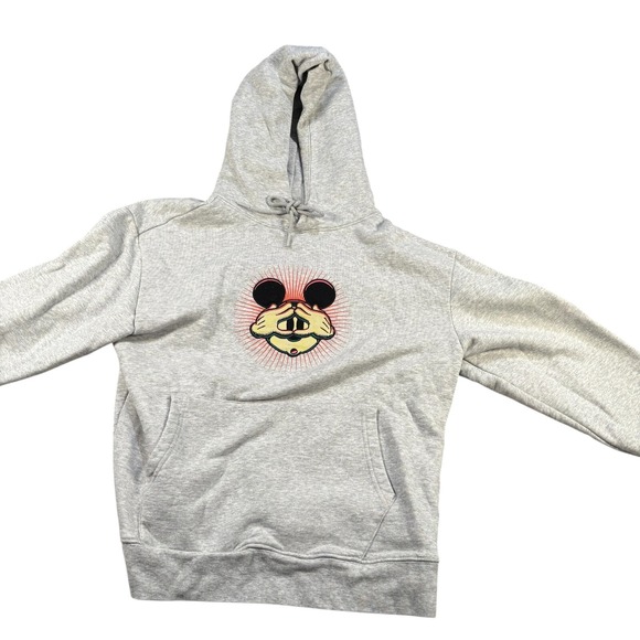 2023 Disney Resorts Halloween Spooky Mickey Hiding Sweatshirt Hoodie Sz Sm Rare! - Picture 2 of 8